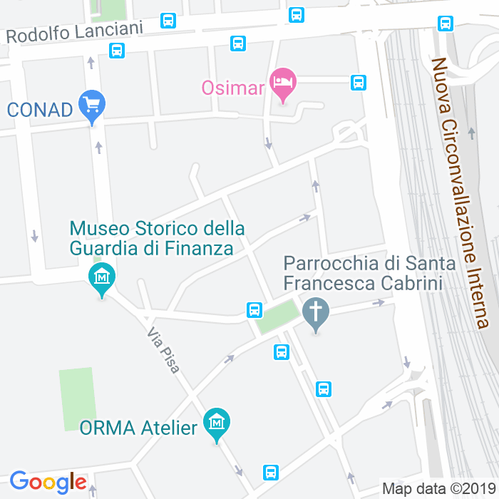 CAP di Via Adolfo Venturi a Roma