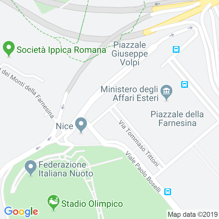 CAP di Via Alberto Blanc a Roma