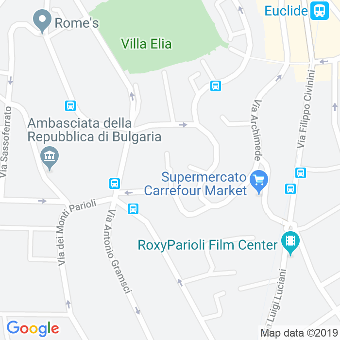 CAP di Via Alberto Fortis a Roma