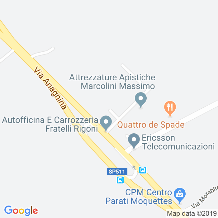 CAP di Via Albidona a Roma