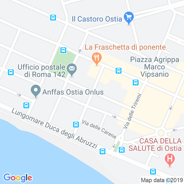 CAP di Via Alcide Pedretti a Roma