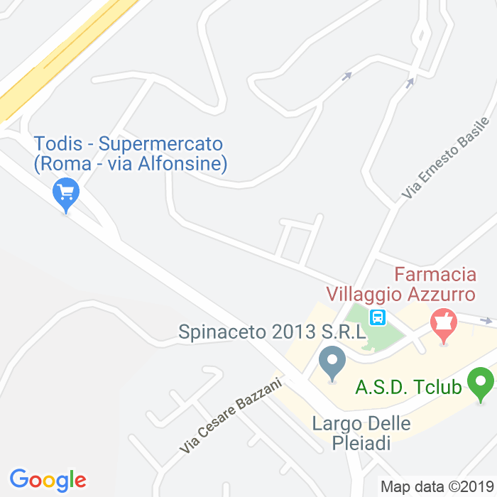 CAP di Via Aldo Della Rocca a Roma