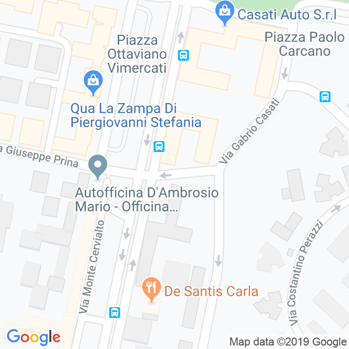 CAP di Via Alessandro Fortis a Roma