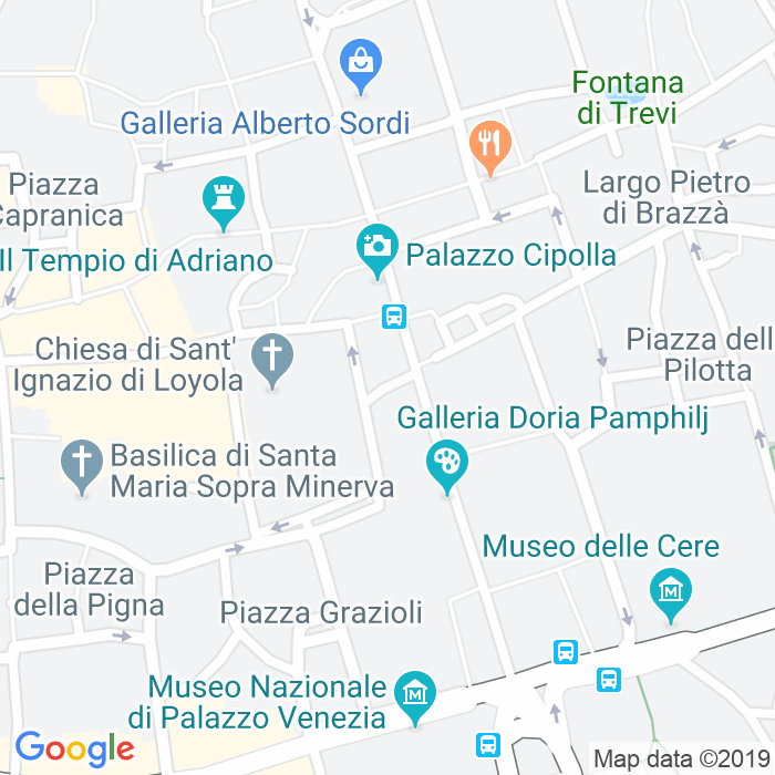 CAP di Via Alessandro Specchi a Roma