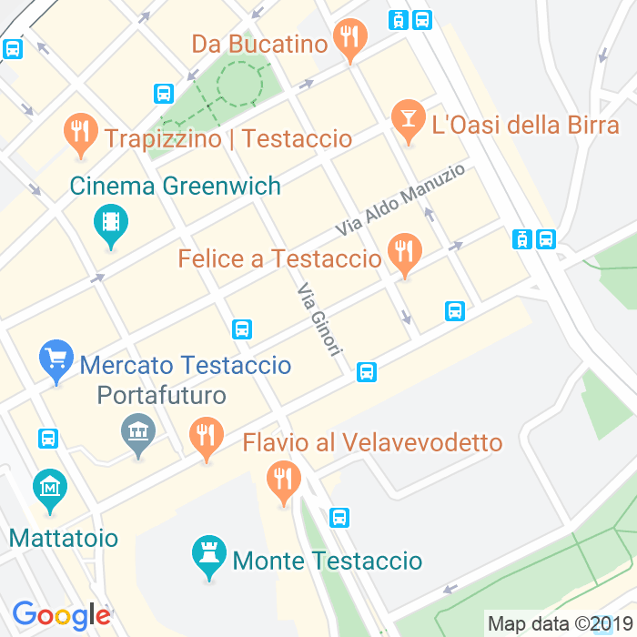 CAP di Via Alessandro Volta a Roma
