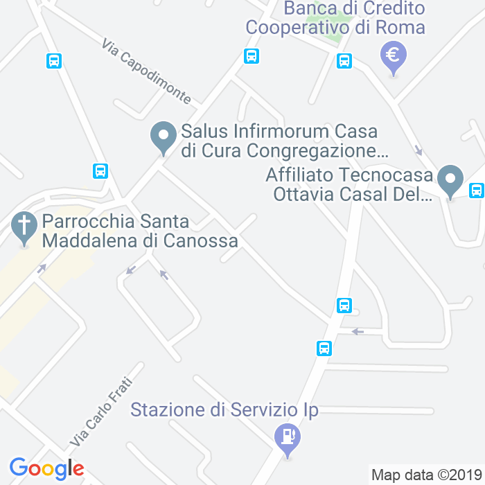 CAP di Via Alfonso Gallo a Roma
