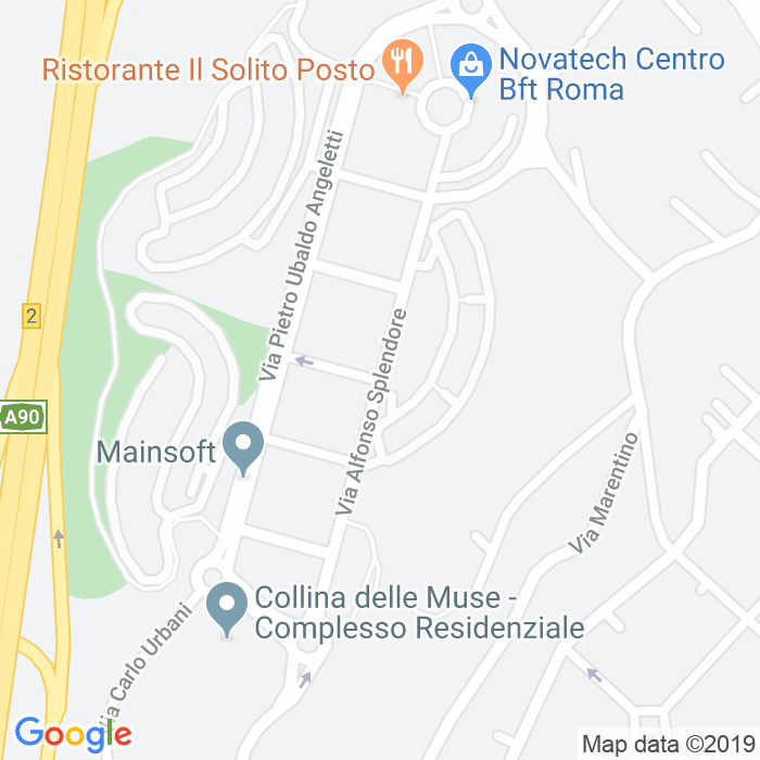 CAP di Via Alfonso Splendore a Roma