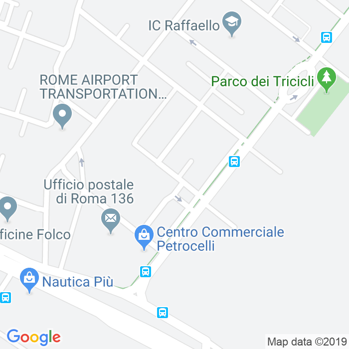 CAP di Via Alfredo Ascoli a Roma