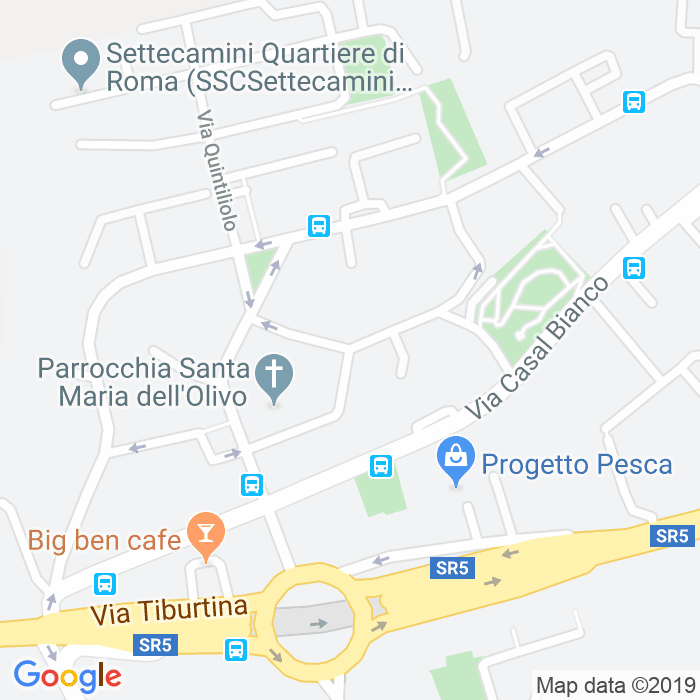 CAP di Via Alfredo Buonaiuti a Roma
