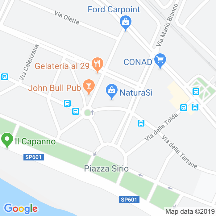 CAP di Via Algajola a Roma