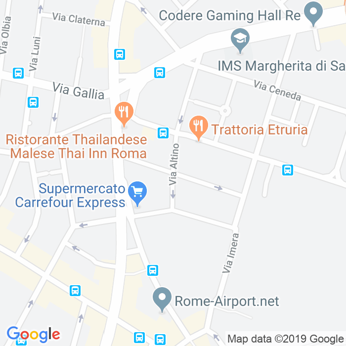 CAP di Via Altino a Roma