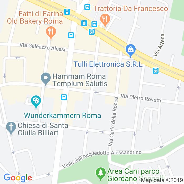 CAP di Via Amedeo Cencelli a Roma
