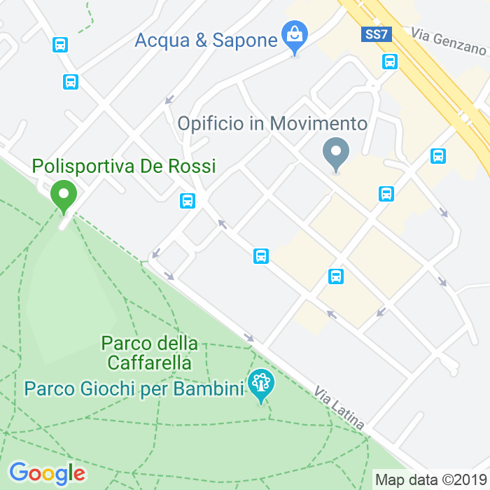 CAP di Via Amedeo Crivellucci a Roma
