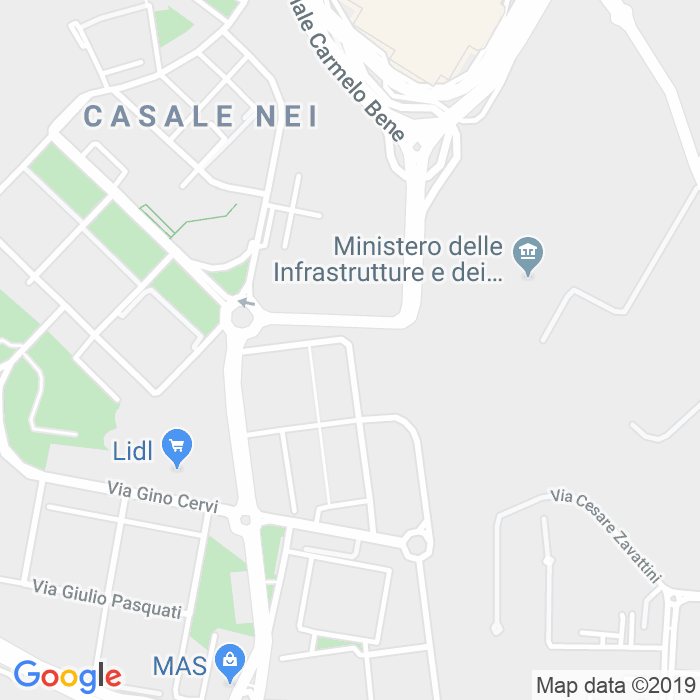 CAP di Via Amleto Palermi a Roma