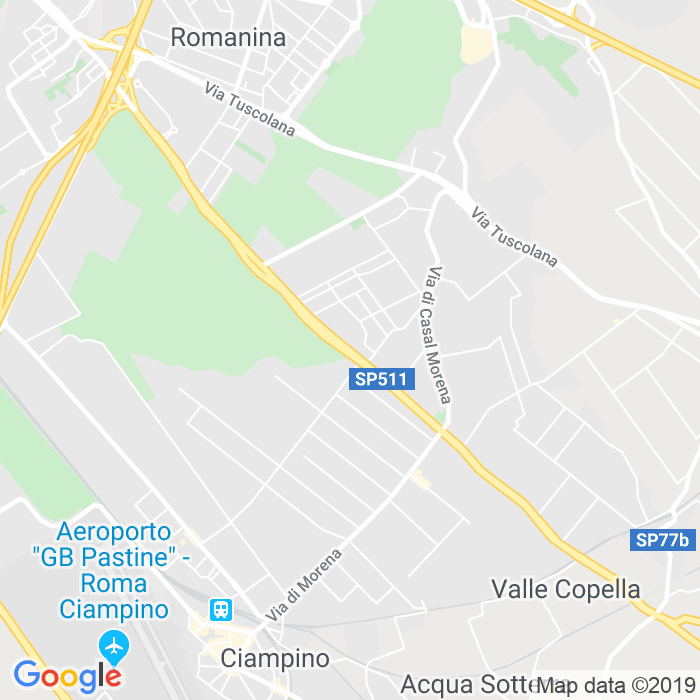 CAP di Via Anagnina a Roma
