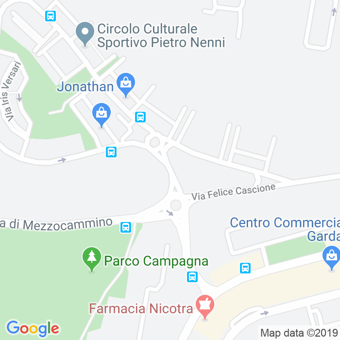 CAP di Via Andrea Giovanni Micheletti a Roma