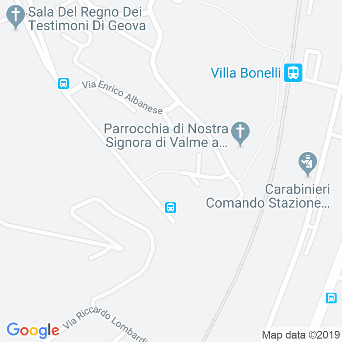 CAP di Via Angelo Bassini a Roma