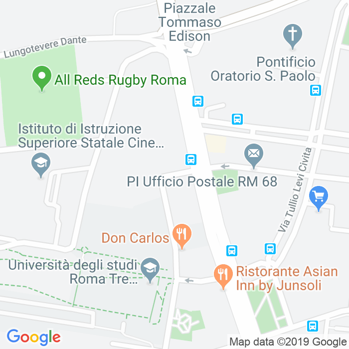 CAP di Via Angelo Battelli a Roma