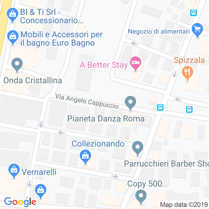 CAP di Via Angelo Cappuccio a Roma