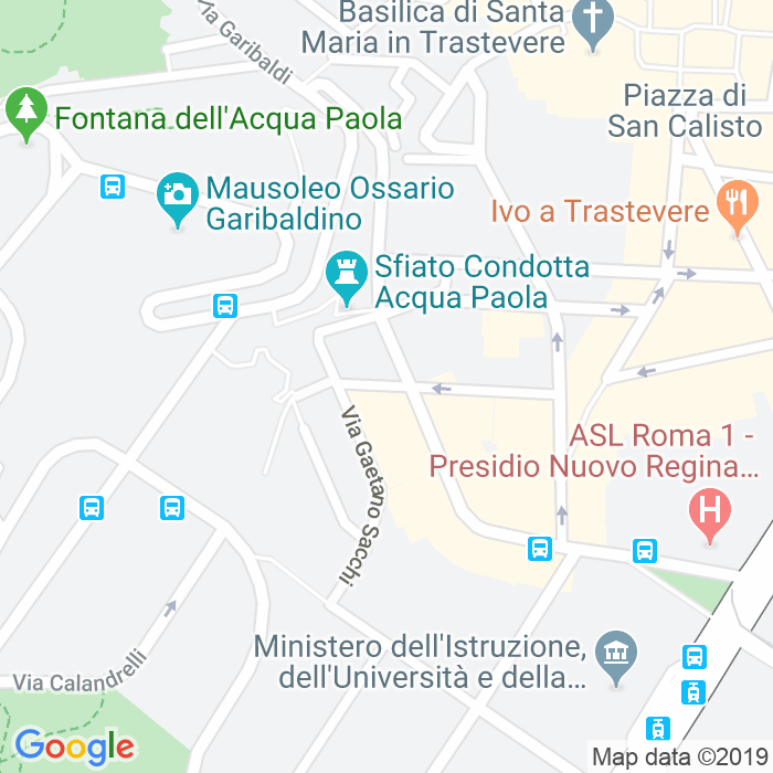 CAP di Via Angelo Tittoni a Roma