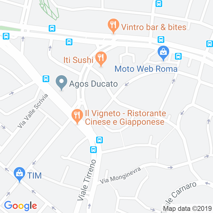 CAP di Via Antelao a Roma