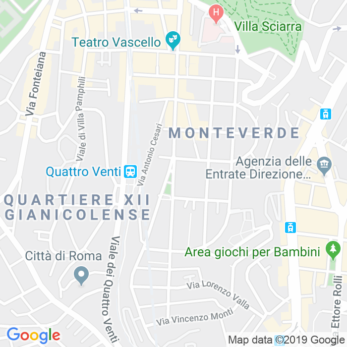 CAP di Via Anton Giulio Barrili a Roma