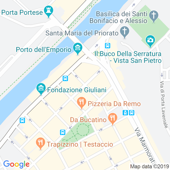 CAP di Via Antonio Cecchi a Roma