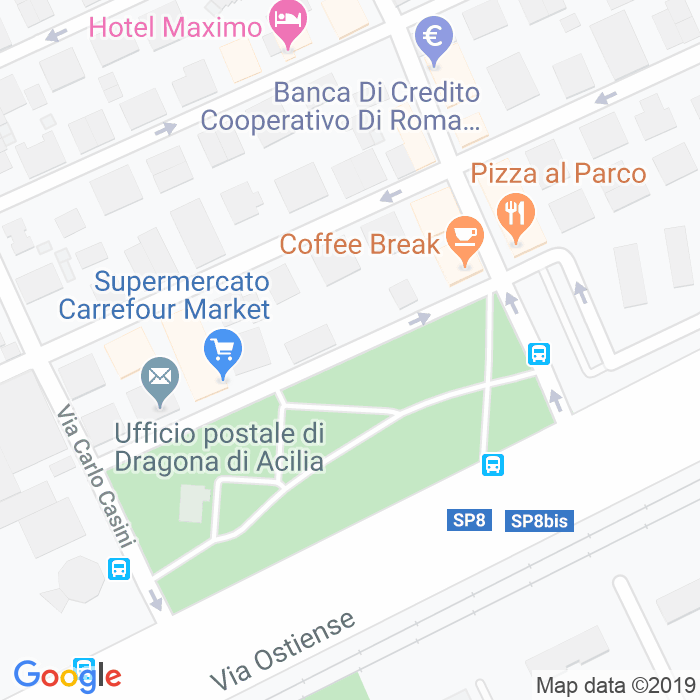 CAP di Via Antonio Criminali a Roma