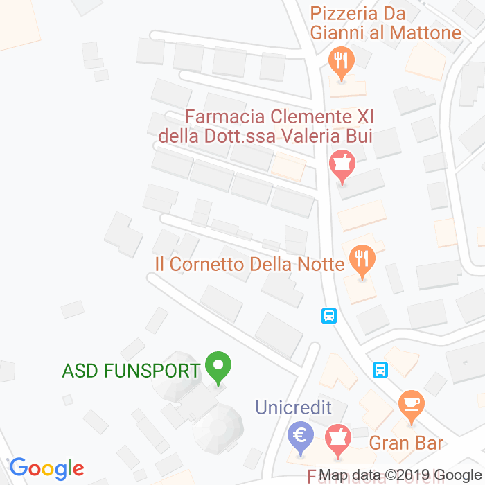 CAP di Via Antonio Gandusio a Roma
