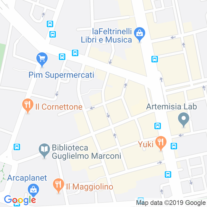 CAP di Via Antonio Garbasso a Roma