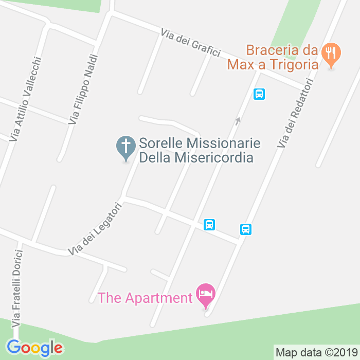 CAP di Via Antonio Luca Giunta a Roma