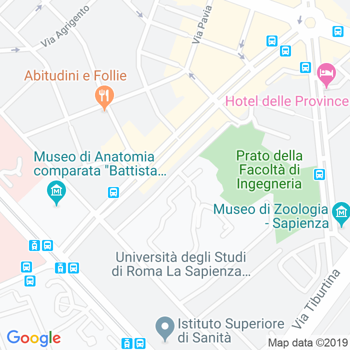 CAP di Via Antonio Scarpa a Roma