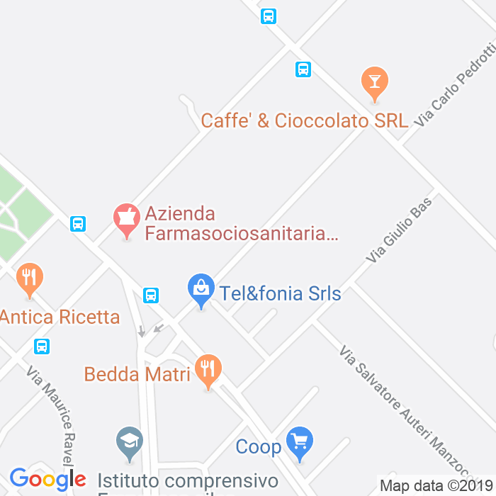 CAP di Via Antonio Scontrino a Roma