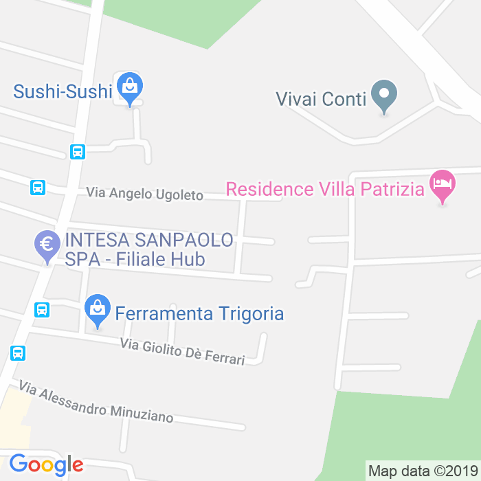 CAP di Via Antonio Zatta a Roma