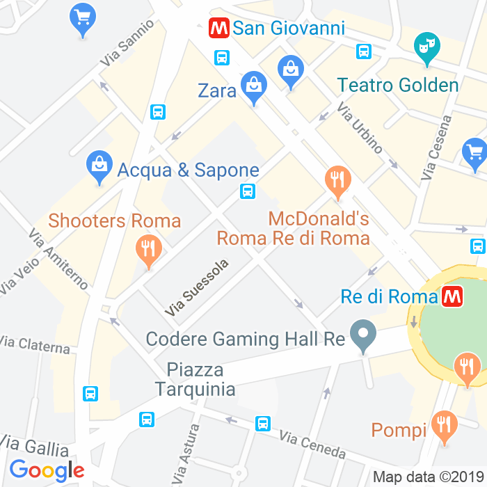 CAP di Via Ardea a Roma