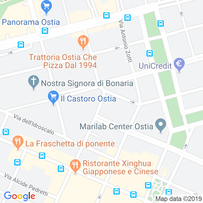 CAP di Via Arduino Forgiarini a Roma