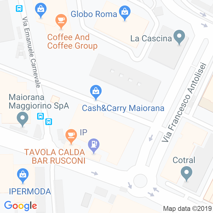 CAP di Via Arrigo Cavaglieri a Roma
