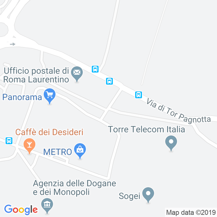 CAP di Via Arturo D'Aspro a Roma