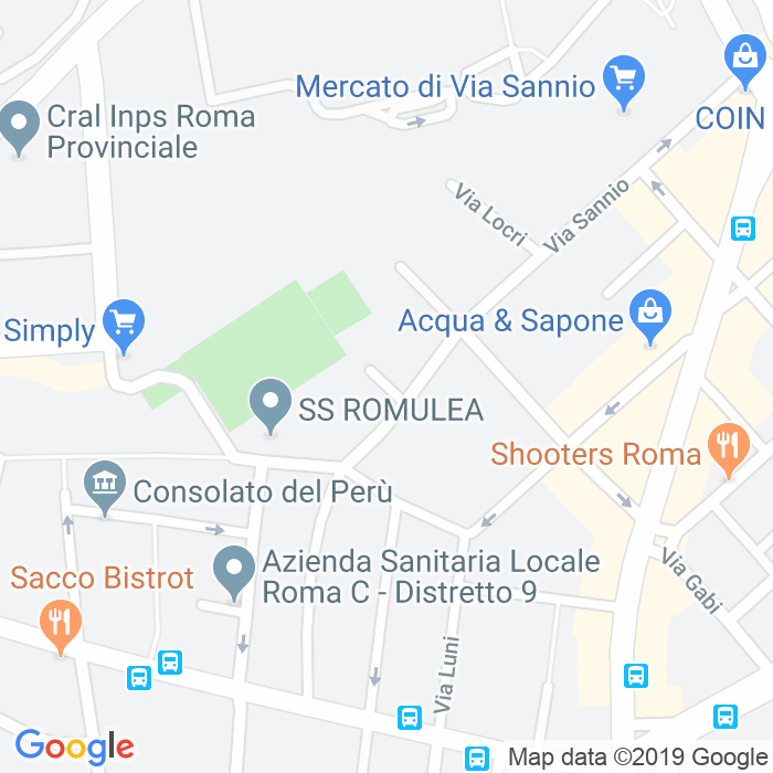 CAP di Via Atella a Roma