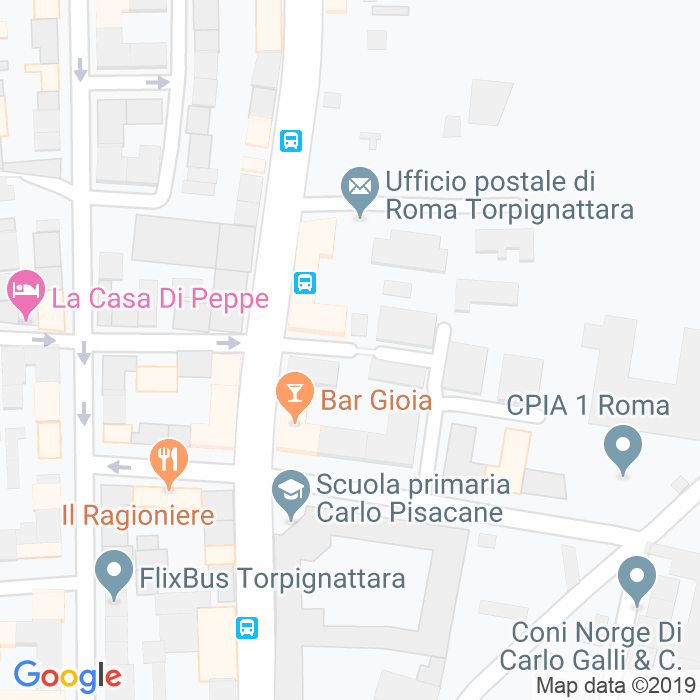 CAP di Via Atripalda a Roma