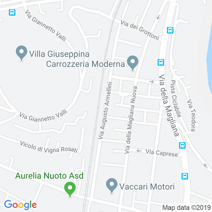 CAP di Via Augusto Armellini a Roma