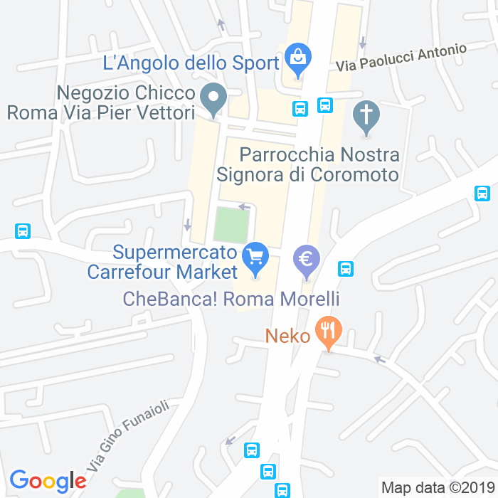CAP di Via Aurelio Giuseppe Amatucci a Roma