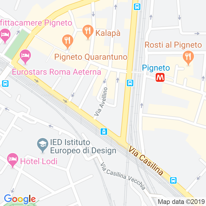 CAP di Via Avellino a Roma