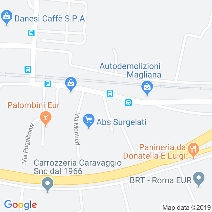 CAP di Via Avenza a Roma