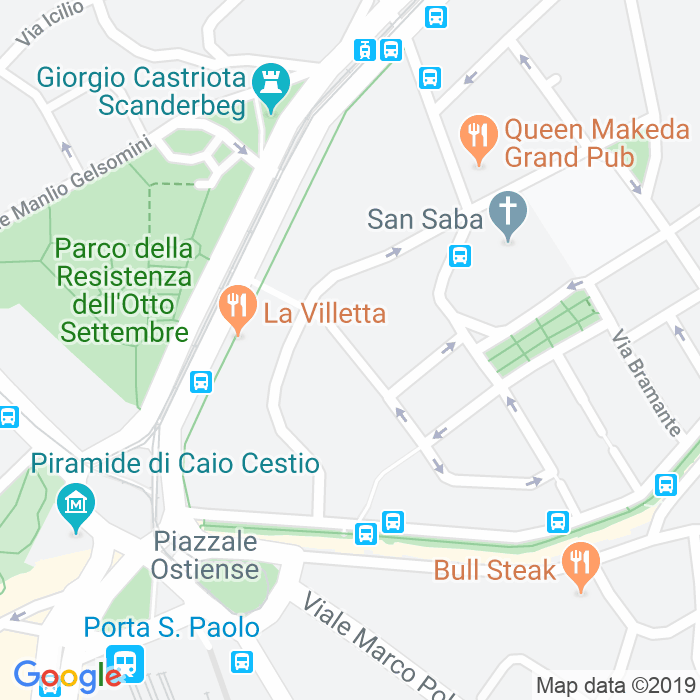 CAP di Via Baccio Pontelli a Roma