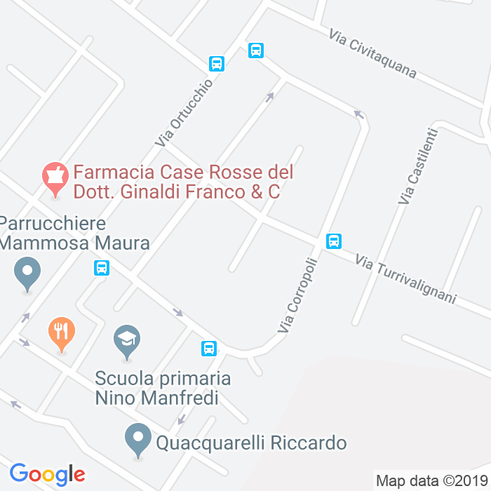 CAP di Via Barisciano a Roma