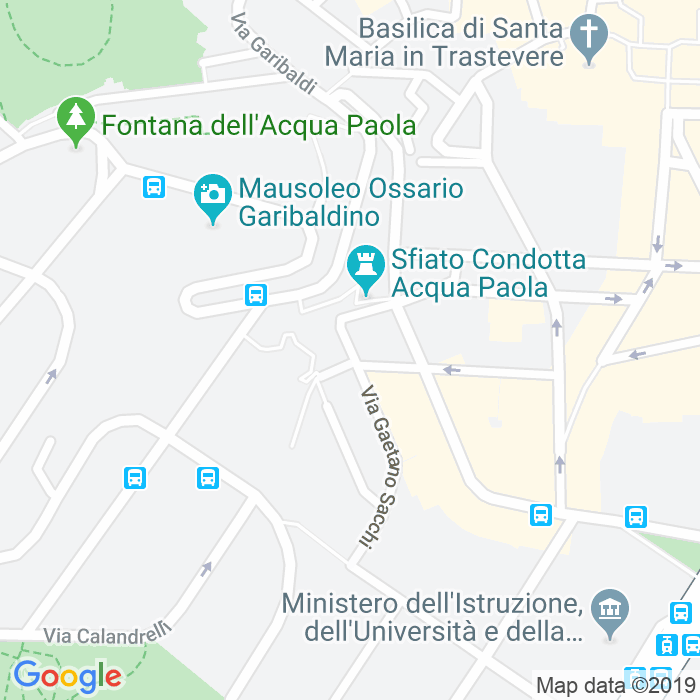 CAP di Via Bartolomeo Galletti a Roma
