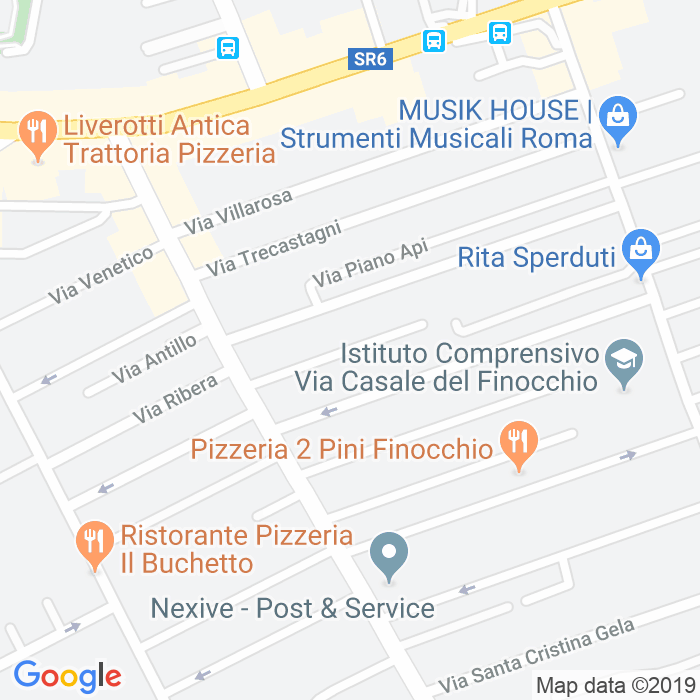 CAP di Via Belpasso a Roma