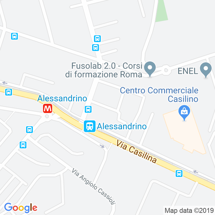 CAP di Via Biagio Bartalini a Roma