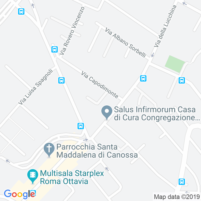 CAP di Via Bisenzo a Roma